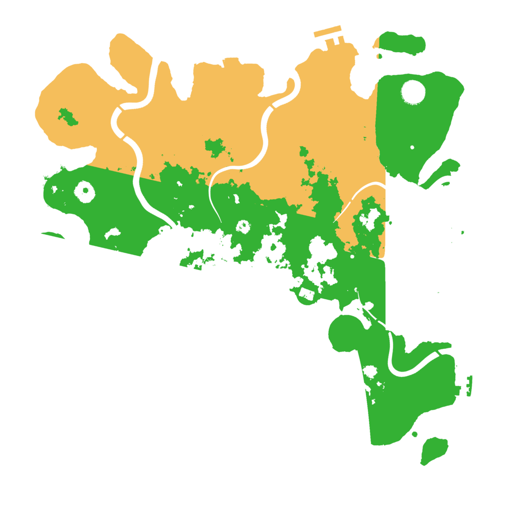 Biome Rust Map: Procedural Map, Size: 3750, Seed: 21926182