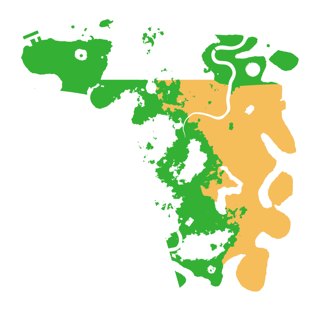 Biome Rust Map: Procedural Map, Size: 4000, Seed: 1377018288
