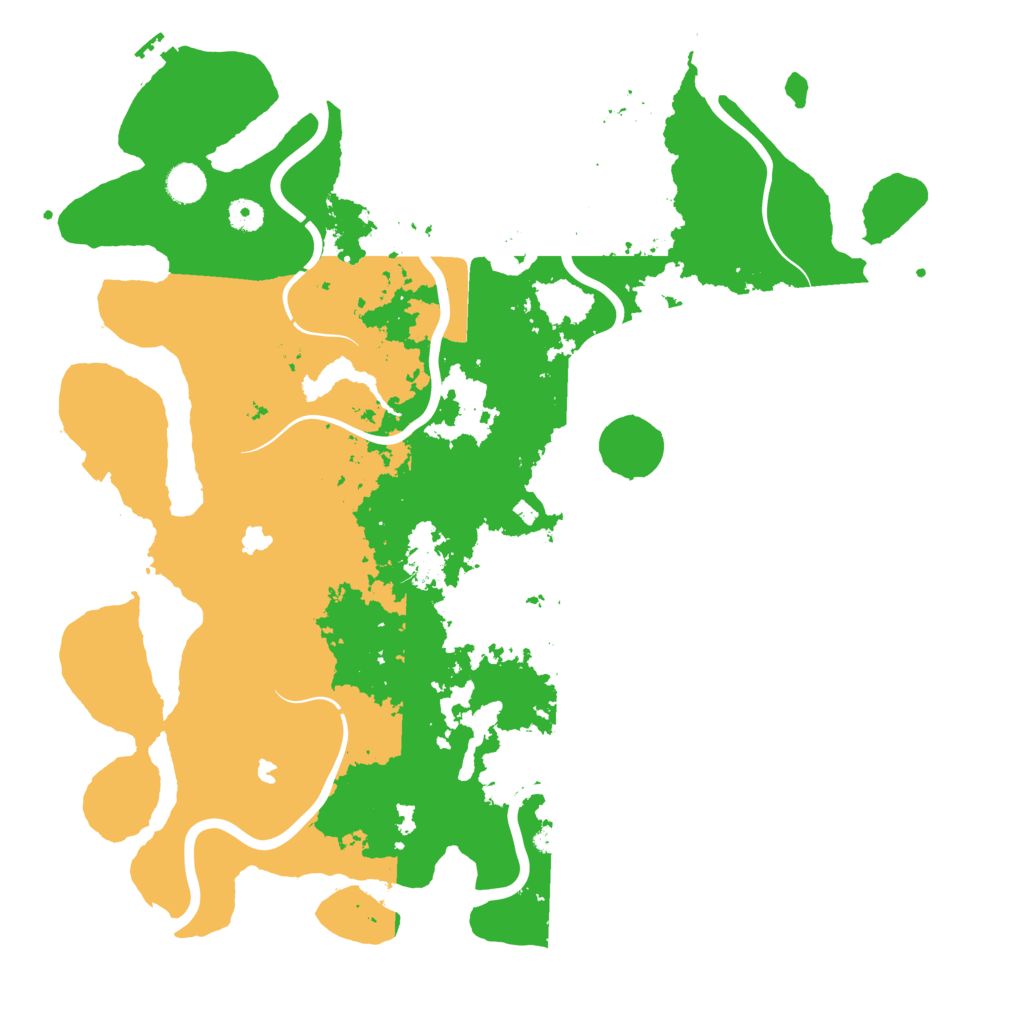 Biome Rust Map: Procedural Map, Size: 4500, Seed: 3092026