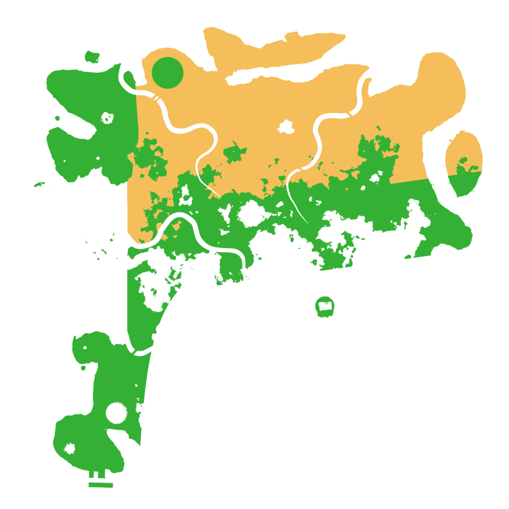Biome Rust Map: Procedural Map, Size: 4250, Seed: 1528857180