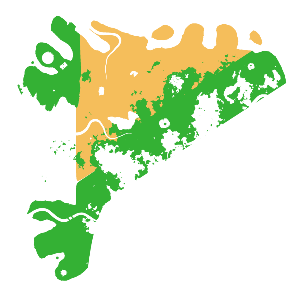 Biome Rust Map: Procedural Map, Size: 4500, Seed: 133270812