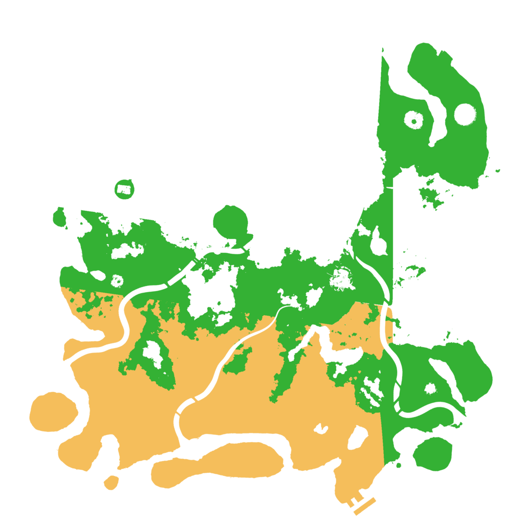 Biome Rust Map: Procedural Map, Size: 4250, Seed: 4683