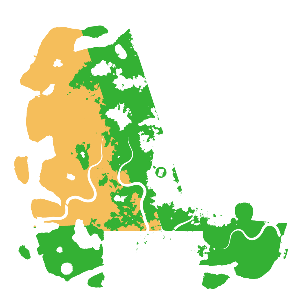Biome Rust Map: Procedural Map, Size: 4500, Seed: 722652