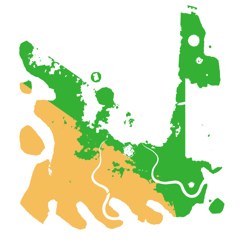 Biome Rust Map: Procedural Map, Size: 3800, Seed: 1155153760