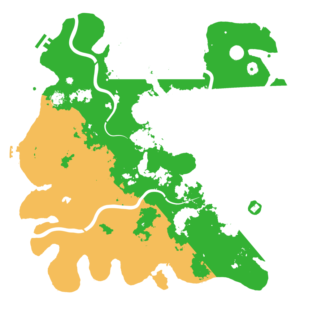 Biome Rust Map: Procedural Map, Size: 4000, Seed: 1597684212