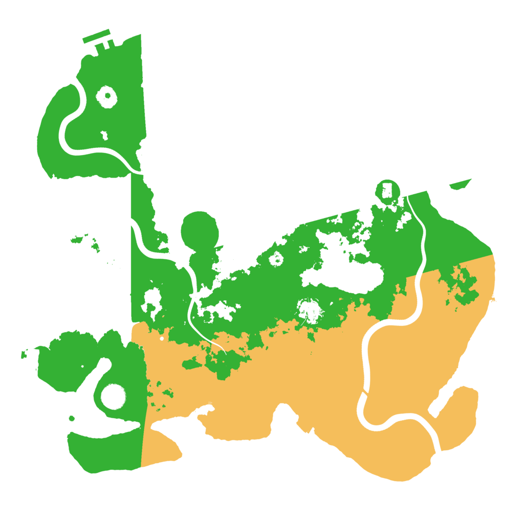 Biome Rust Map: Procedural Map, Size: 3750, Seed: 239221764