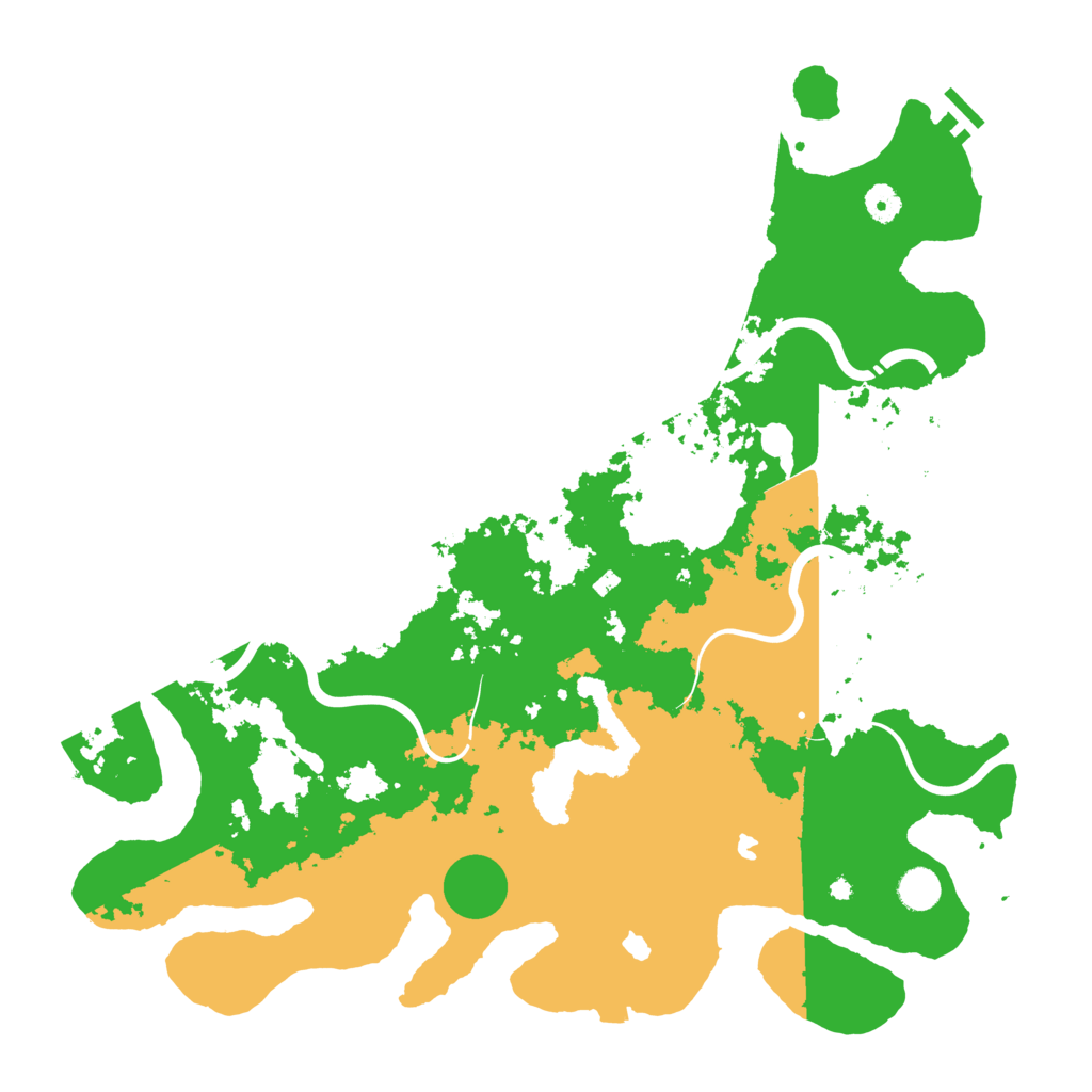 Biome Rust Map: Procedural Map, Size: 4500, Seed: 793506323