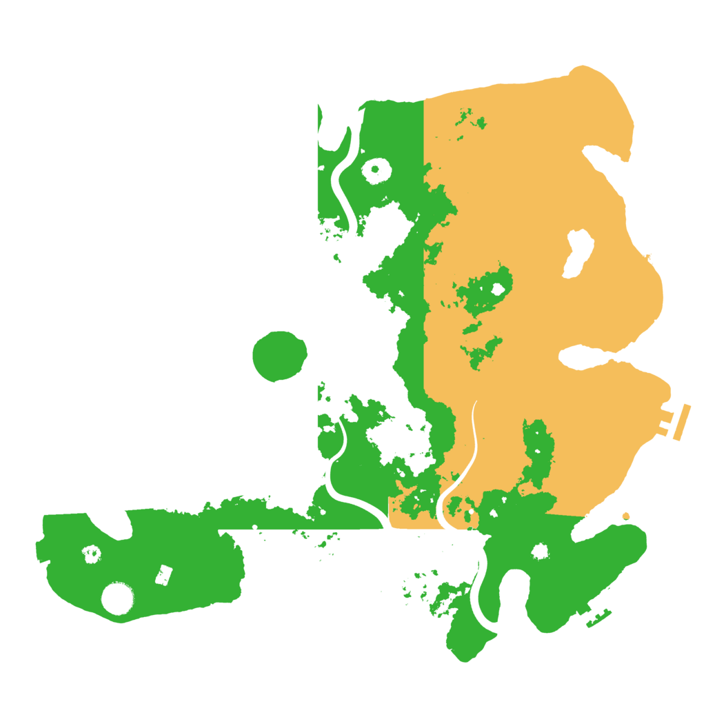 Biome Rust Map: Procedural Map, Size: 3850, Seed: 123957347
