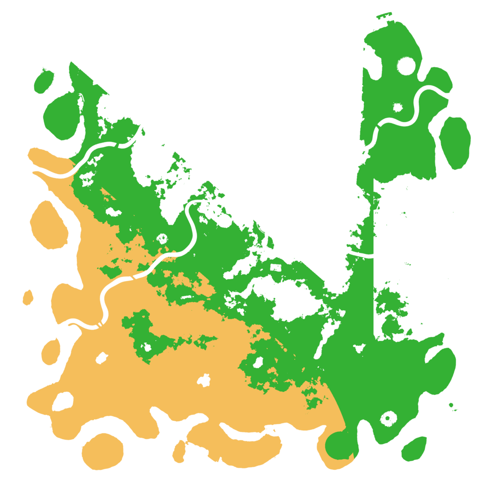 Biome Rust Map: Procedural Map, Size: 4800, Seed: 1350038835