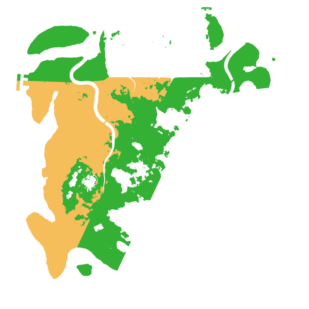 Biome Rust Map: Procedural Map, Size: 3750, Seed: 91654755