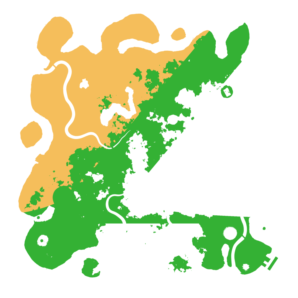 Biome Rust Map: Procedural Map, Size: 4000, Seed: 1425528094