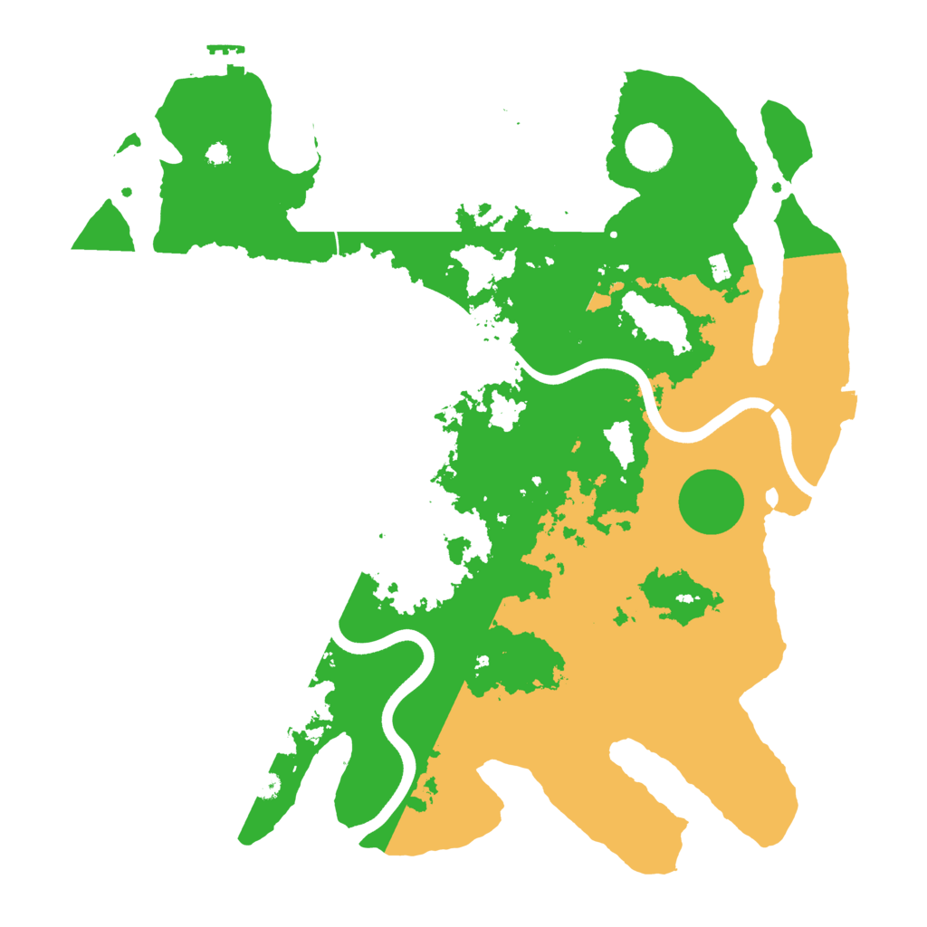 Biome Rust Map: Procedural Map, Size: 3750, Seed: 900595