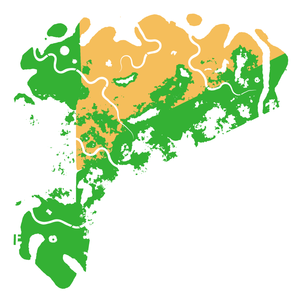Biome Rust Map: Procedural Map, Size: 5800, Seed: 1310276406