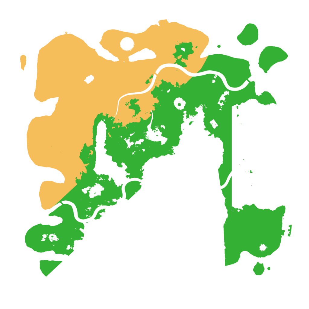 Biome Rust Map: Procedural Map, Size: 4000, Seed: 2079009299