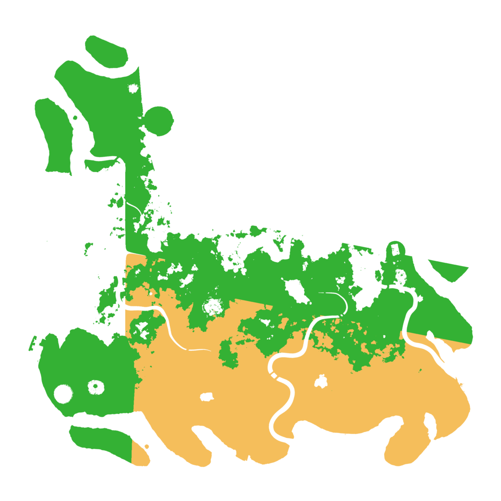 Biome Rust Map: Procedural Map, Size: 4750, Seed: 821221