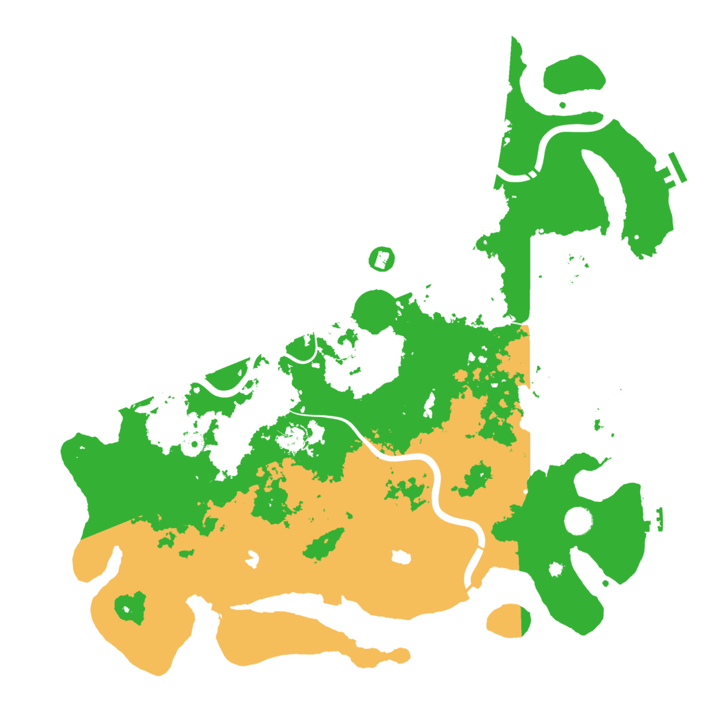 Biome Rust Map: Procedural Map, Size: 4500, Seed: 919605763