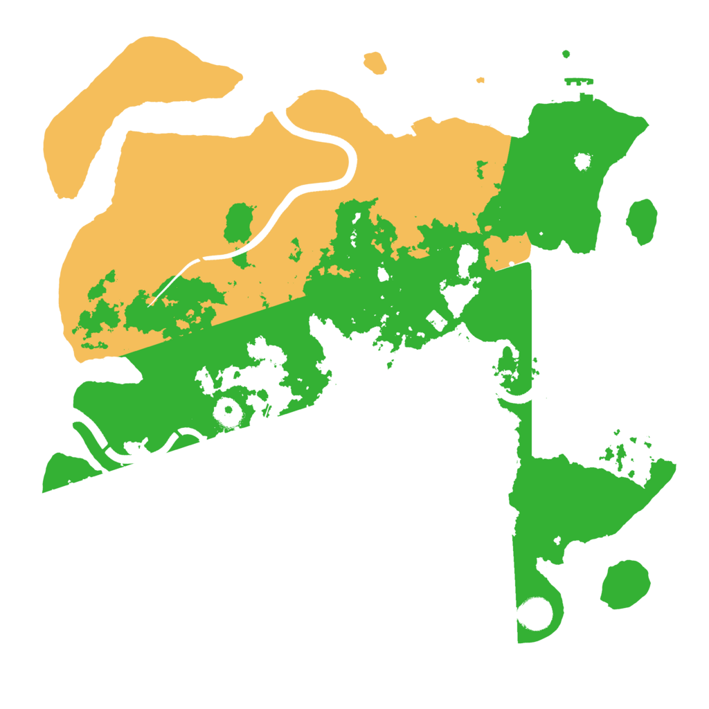 Biome Rust Map: Procedural Map, Size: 3750, Seed: 433454