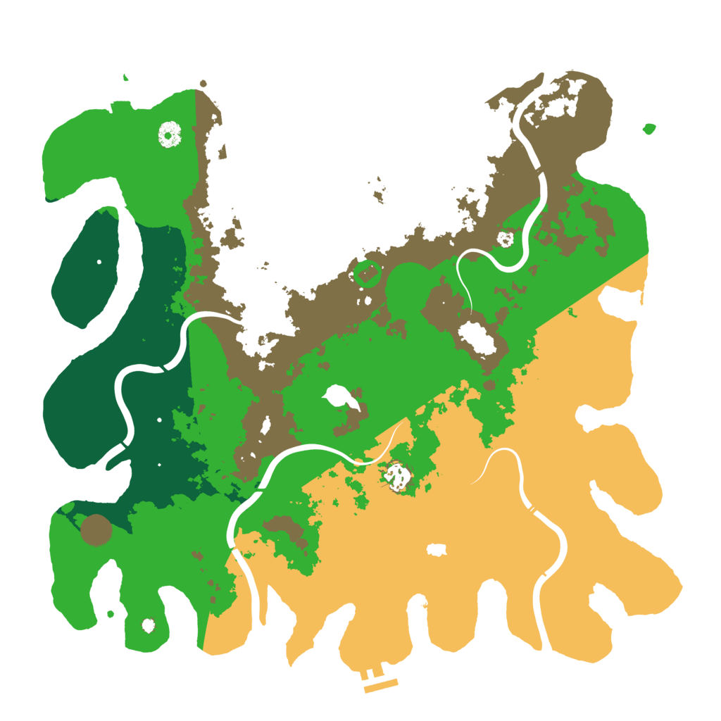 Biome Rust Map: Procedural Map, Size: 4250, Seed: 1451834648