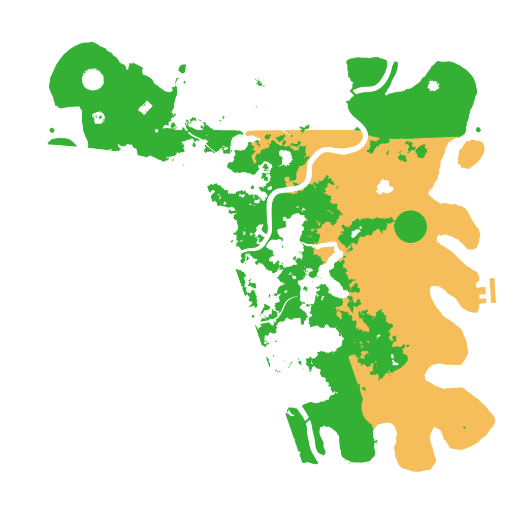 Biome Rust Map: Procedural Map, Size: 4250, Seed: 803121970