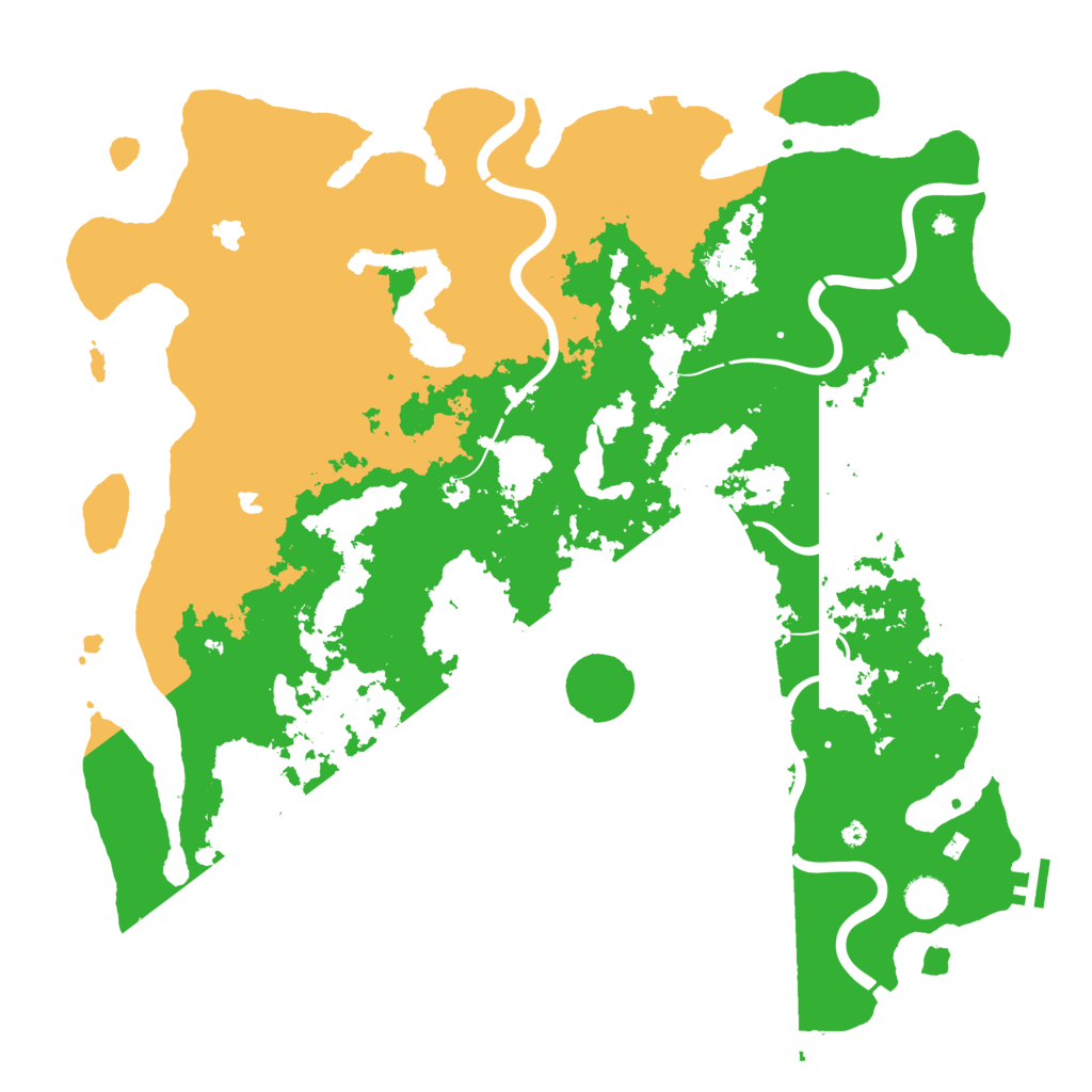 Biome Rust Map: Procedural Map, Size: 4500, Seed: 1573838783