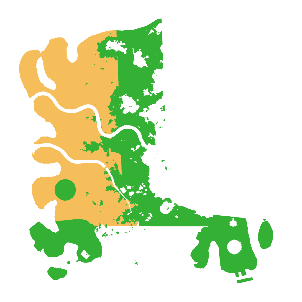 Biome Rust Map: Procedural Map, Size: 3750, Seed: 621131040