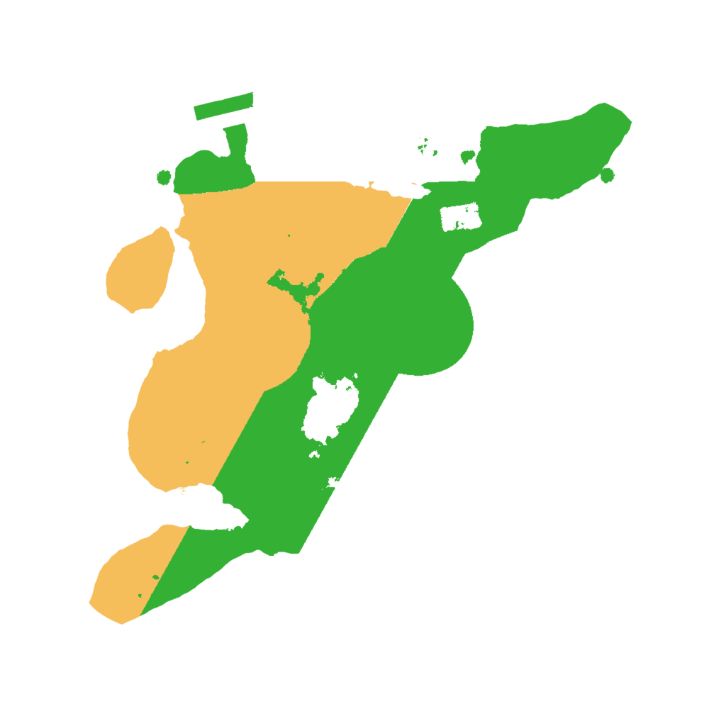 Biome Rust Map: Procedural Map, Size: 2000, Seed: 1707905216