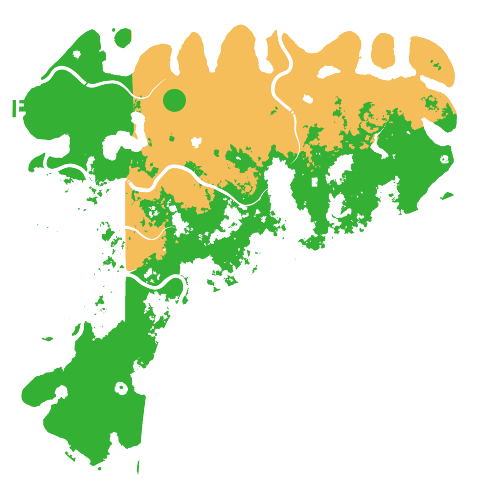 Biome Rust Map: Procedural Map, Size: 5800, Seed: 1181360255