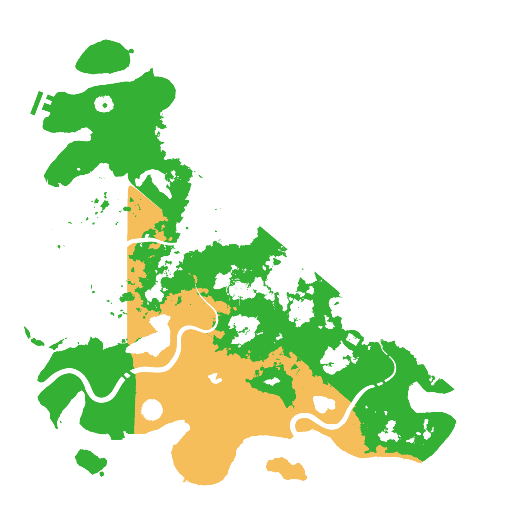 Biome Rust Map: Procedural Map, Size: 4250, Seed: 1658786289