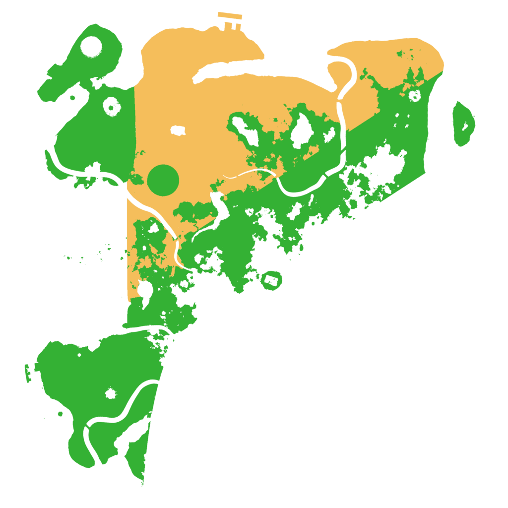 Biome Rust Map: Procedural Map, Size: 4250, Seed: 1160030930