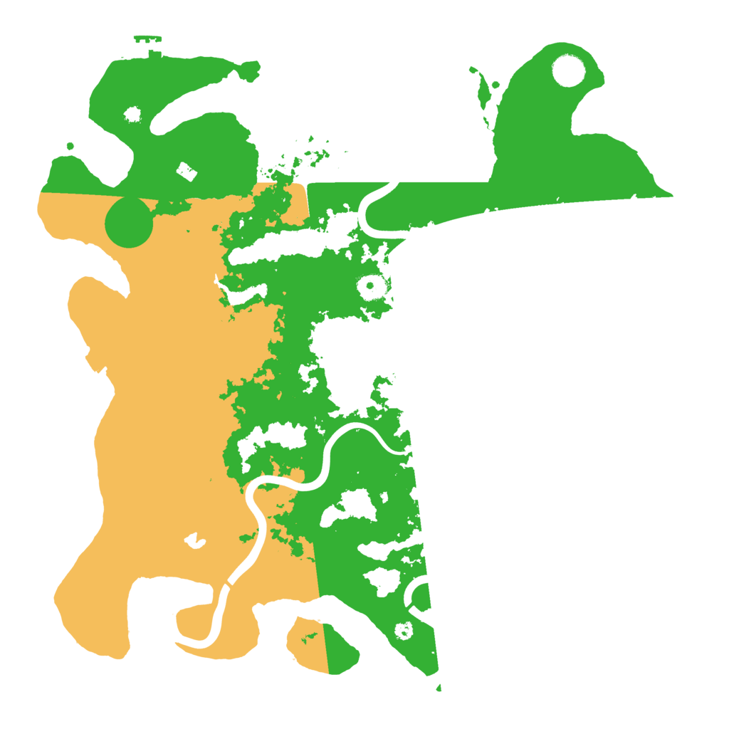 Biome Rust Map: Procedural Map, Size: 4000, Seed: 323802303
