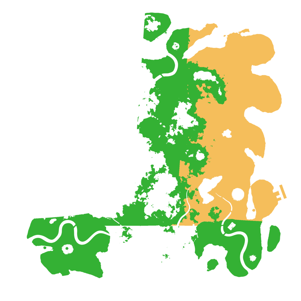 Biome Rust Map: Procedural Map, Size: 4250, Seed: 401243126
