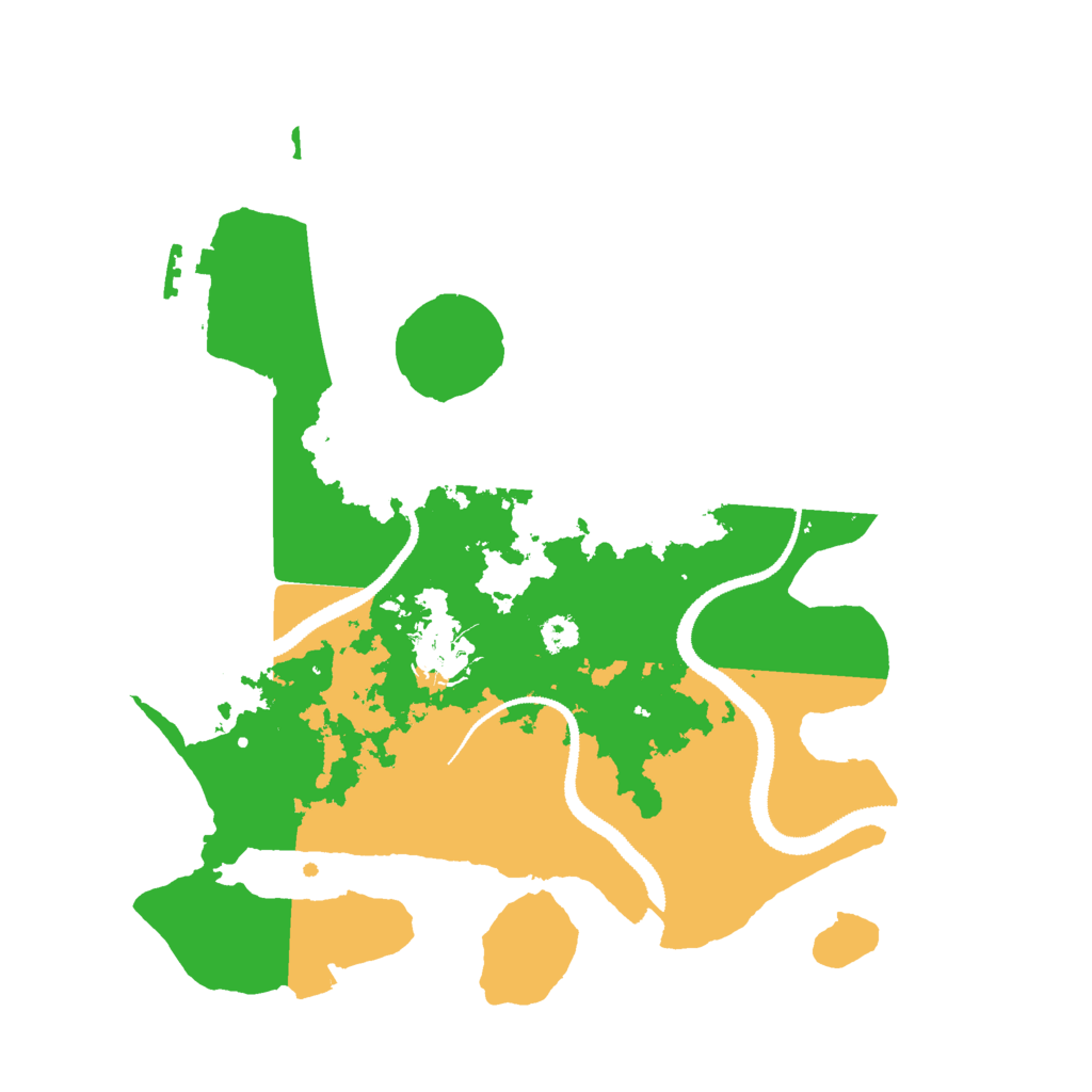Biome Rust Map: Procedural Map, Size: 3000, Seed: 1456969960