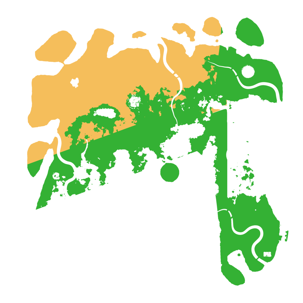 Biome Rust Map: Procedural Map, Size: 4250, Seed: 731611