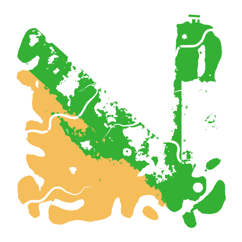 Biome Rust Map: Procedural Map, Size: 4300, Seed: 1744529038
