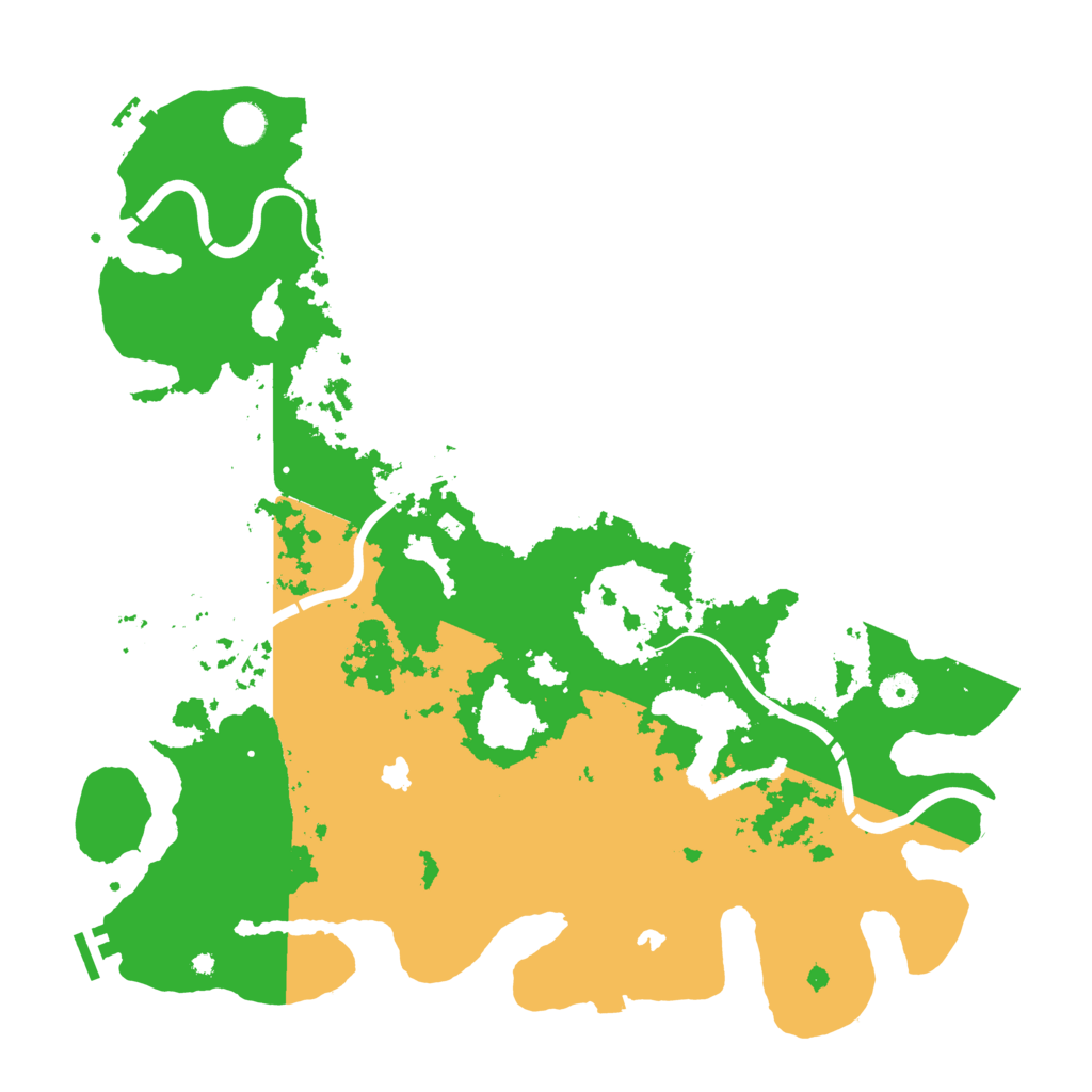 Biome Rust Map: Procedural Map, Size: 4500, Seed: 1695215854