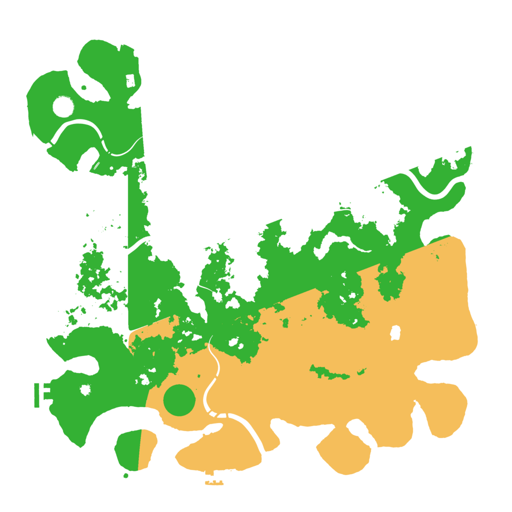 Biome Rust Map: Procedural Map, Size: 4250, Seed: 788857942