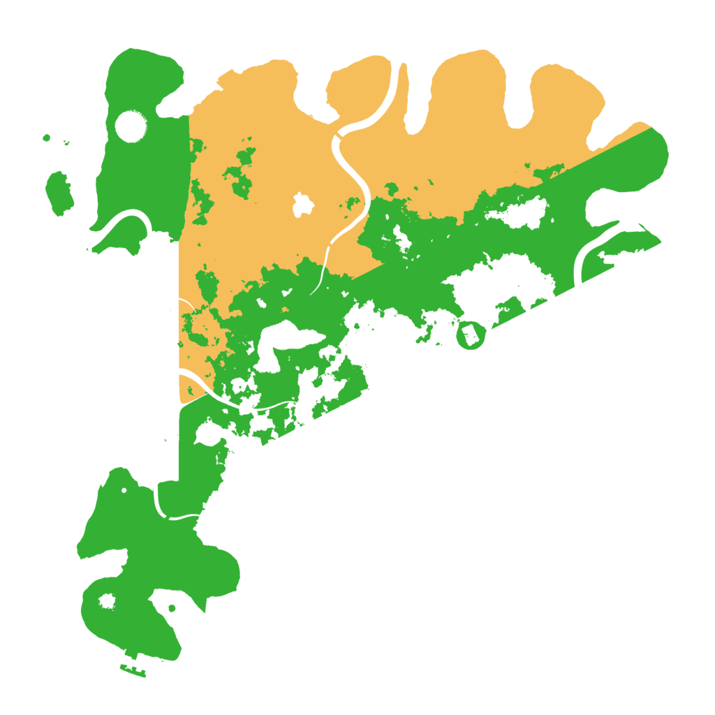 Biome Rust Map: Procedural Map, Size: 4000, Seed: 2026680033