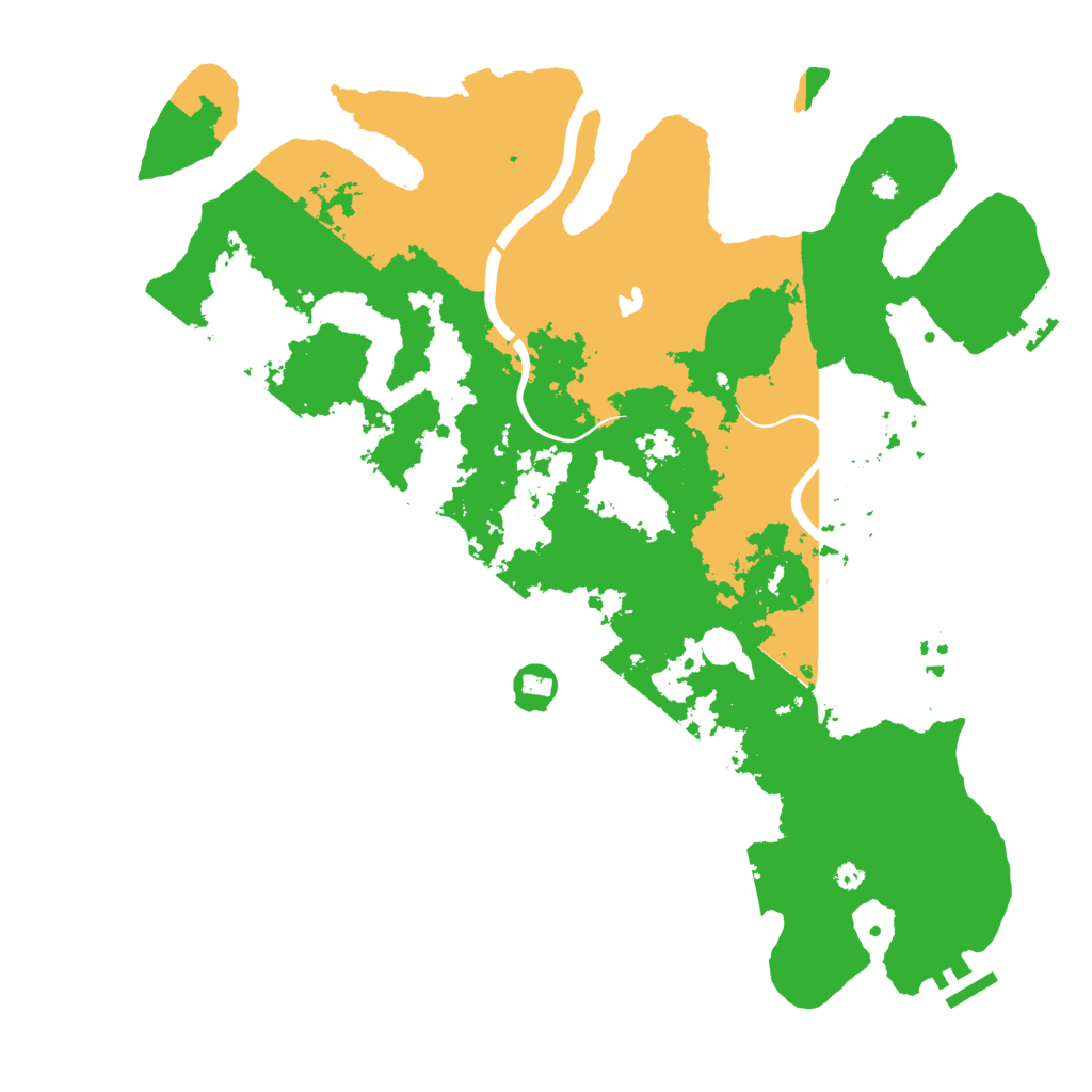 Biome Rust Map: Procedural Map, Size: 4000, Seed: 1214513
