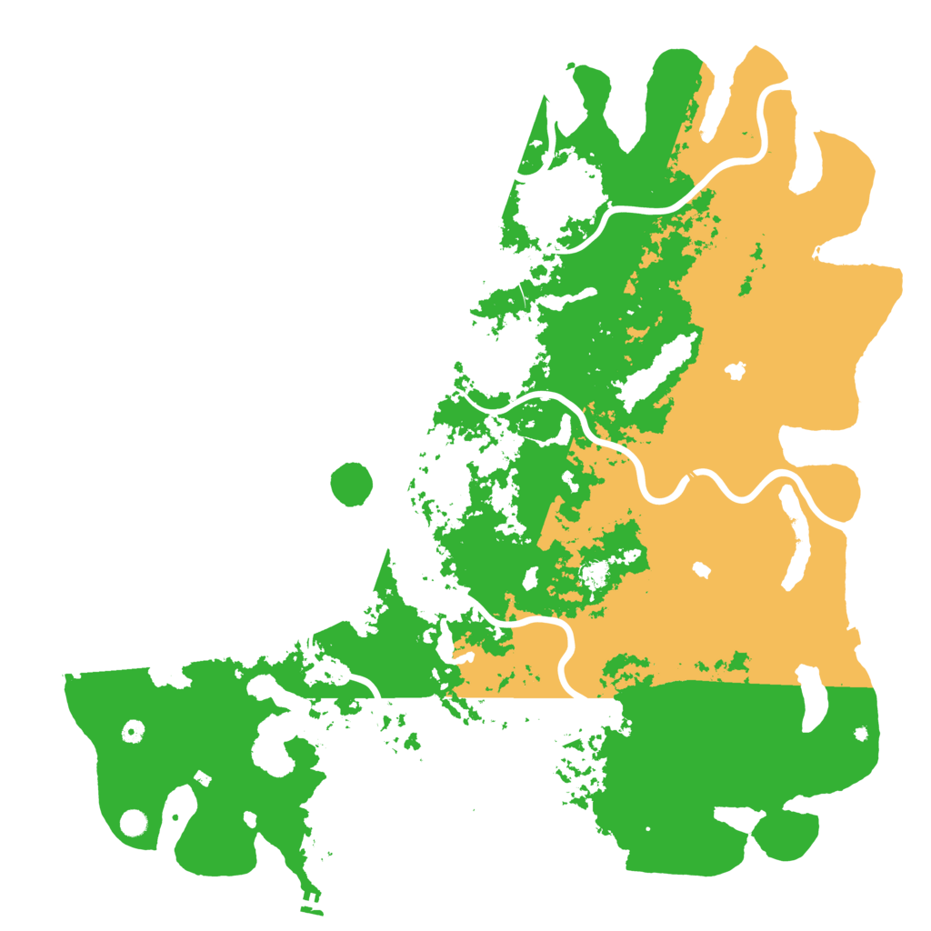 Biome Rust Map: Procedural Map, Size: 6000, Seed: 11562