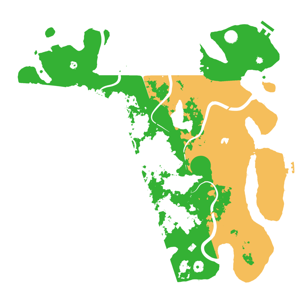 Biome Rust Map: Procedural Map, Size: 4050, Seed: 1488122898