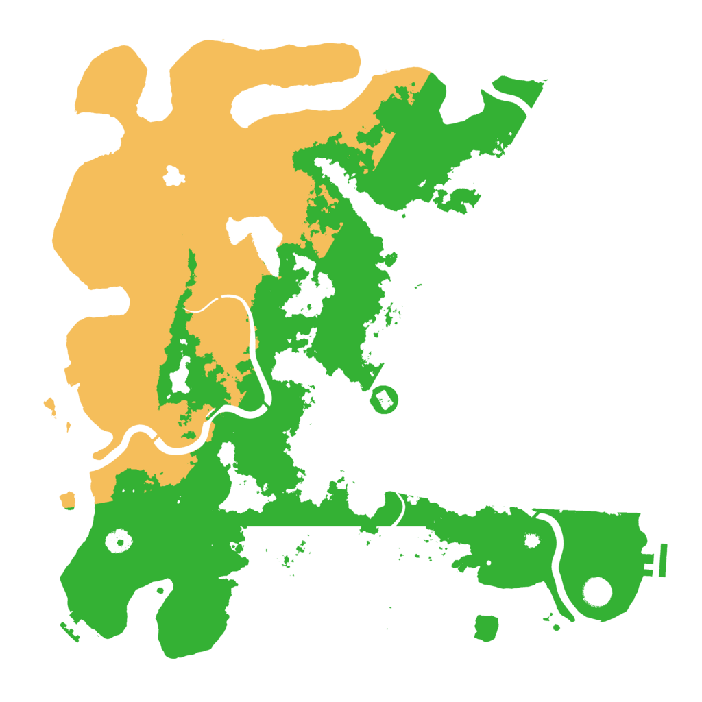 Biome Rust Map: Procedural Map, Size: 4250, Seed: 1320094855