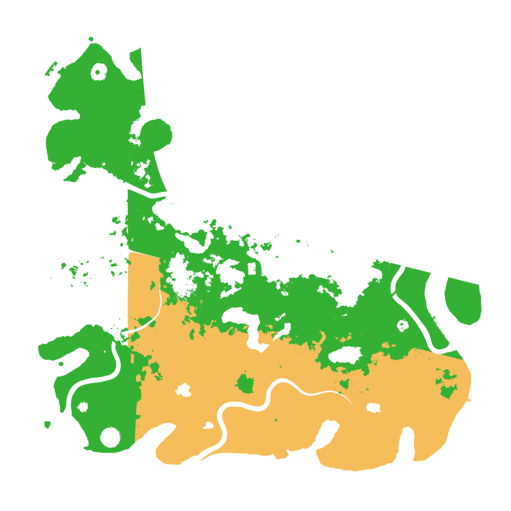 Biome Rust Map: Procedural Map, Size: 4500, Seed: 1242655346