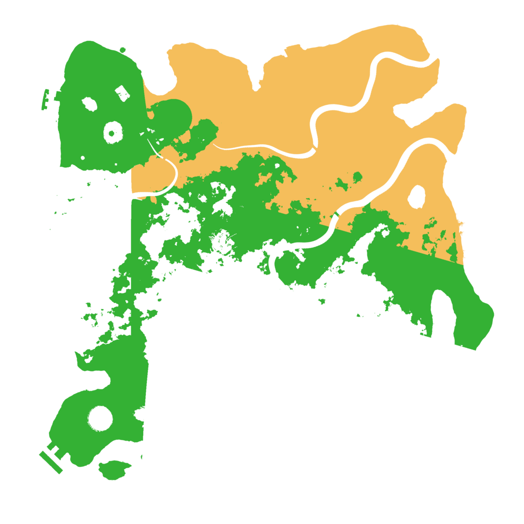 Biome Rust Map: Procedural Map, Size: 3750, Seed: 1719452457