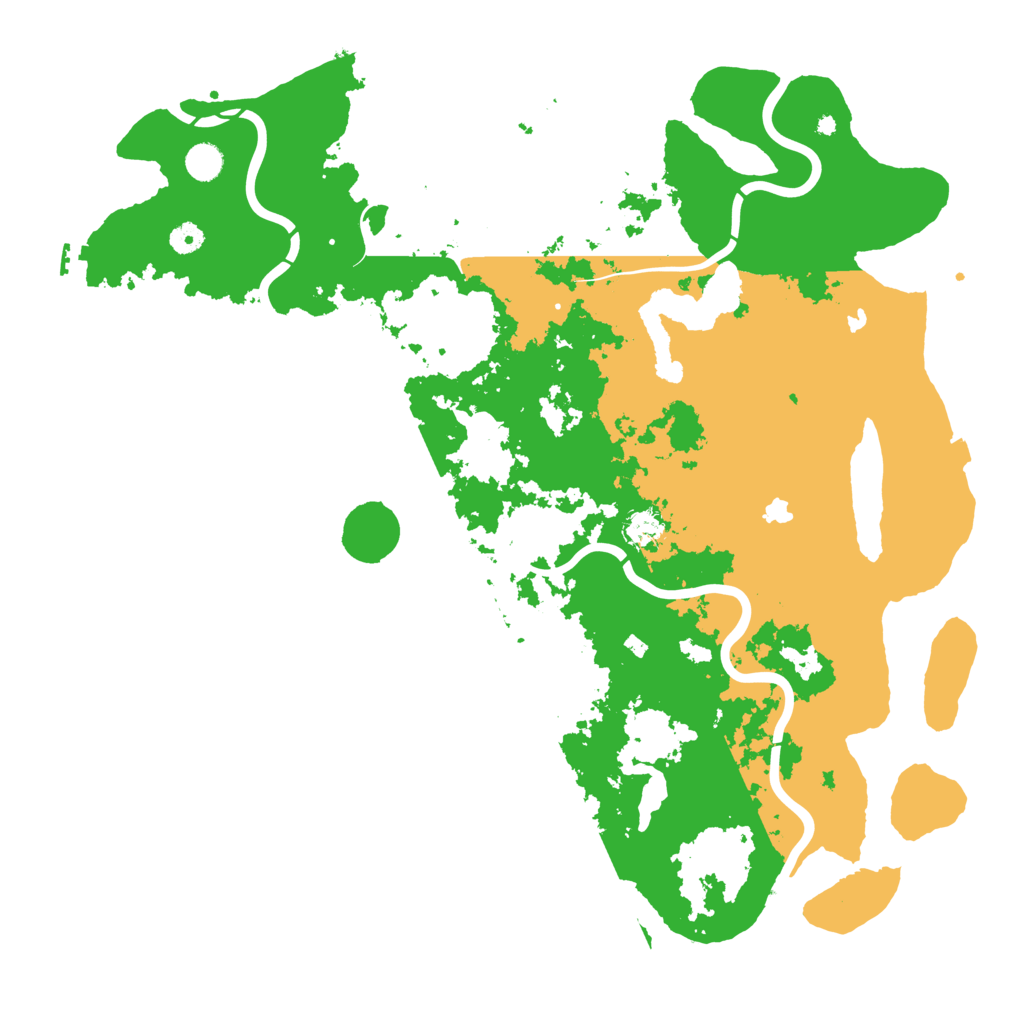 Biome Rust Map: Procedural Map, Size: 4800, Seed: 764626036