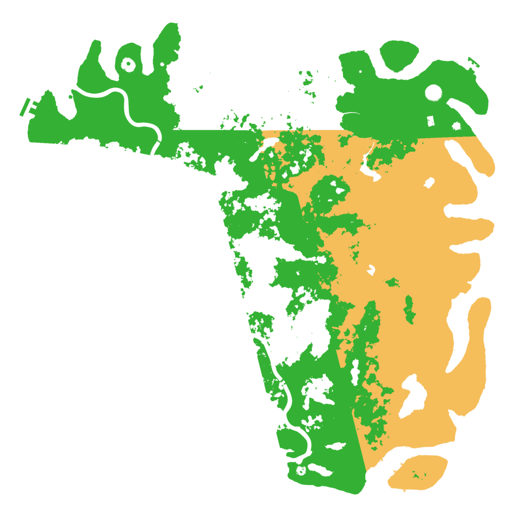 Biome Rust Map: Procedural Map, Size: 5500, Seed: 1985959572