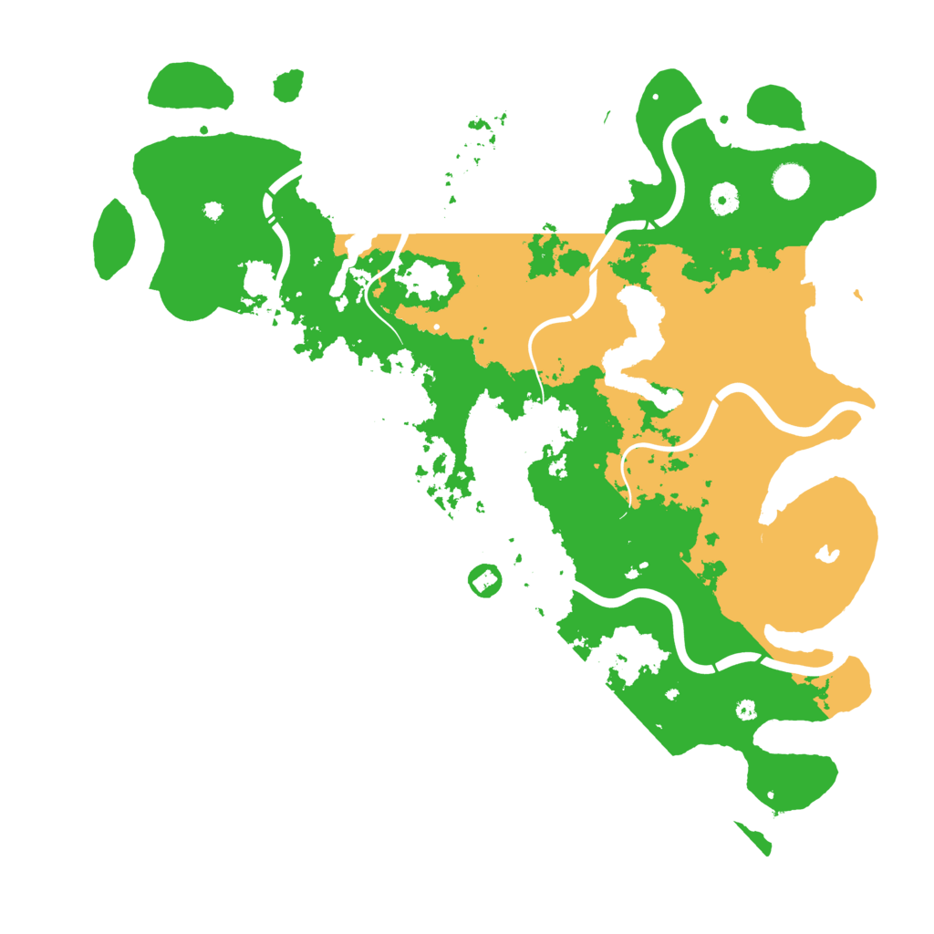 Biome Rust Map: Procedural Map, Size: 4500, Seed: 354766489
