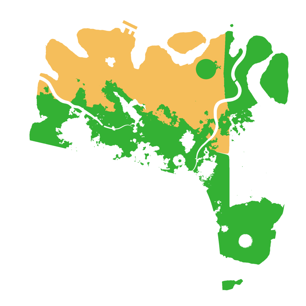 Biome Rust Map: Procedural Map, Size: 4000, Seed: 909004927
