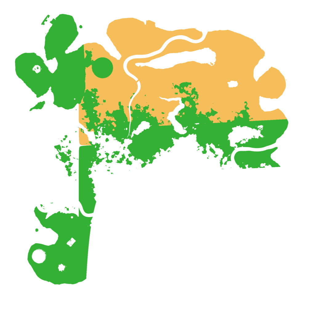Biome Rust Map: Procedural Map, Size: 4000, Seed: 2135682129