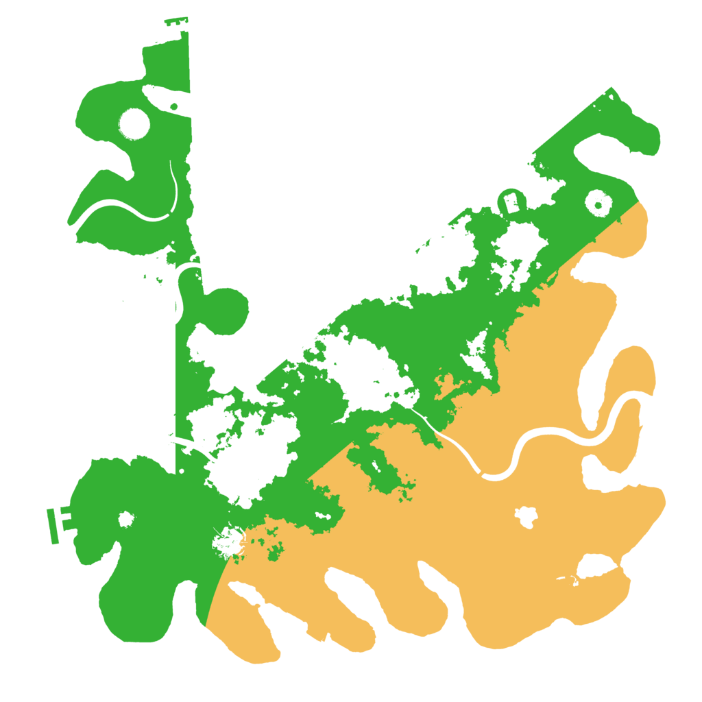 Biome Rust Map: Procedural Map, Size: 4000, Seed: 1673229444