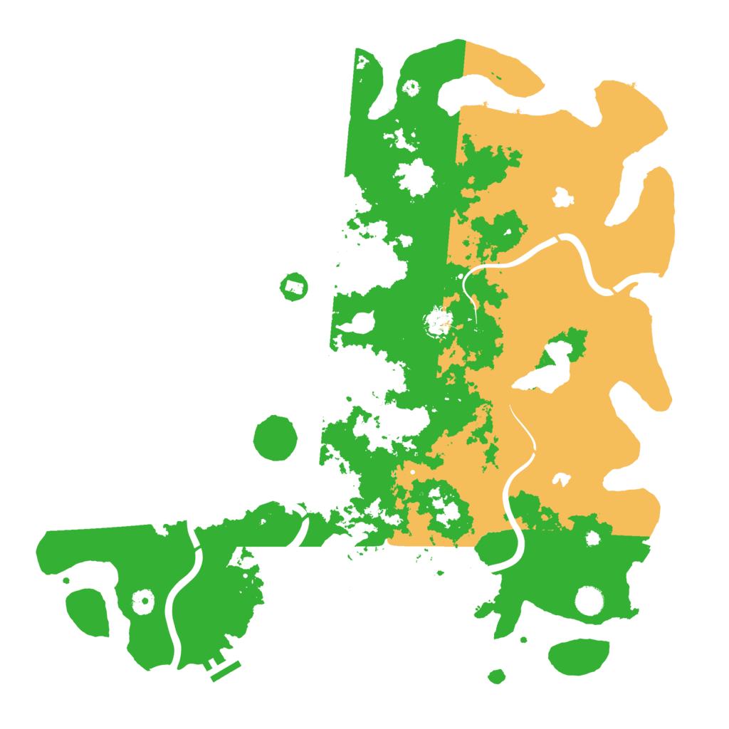 Biome Rust Map: Procedural Map, Size: 4500, Seed: 294